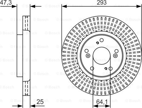 BOSCH 0 986 479 U63 - Discofreno autozon.pro