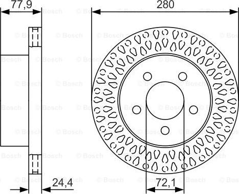 BOSCH 0 986 479 U00 - Discofreno autozon.pro