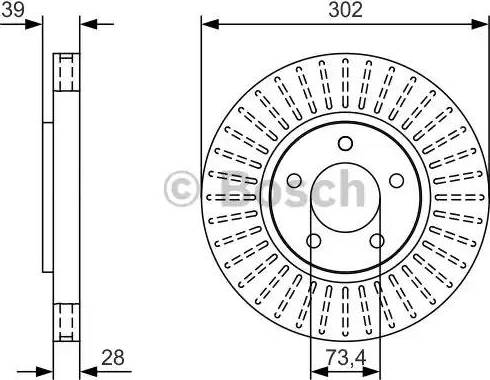 BOSCH 0 986 479 U03 - Discofreno autozon.pro