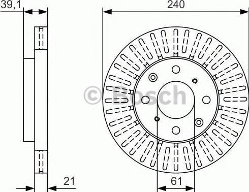 BOSCH 0 986 479 U15 - Discofreno autozon.pro