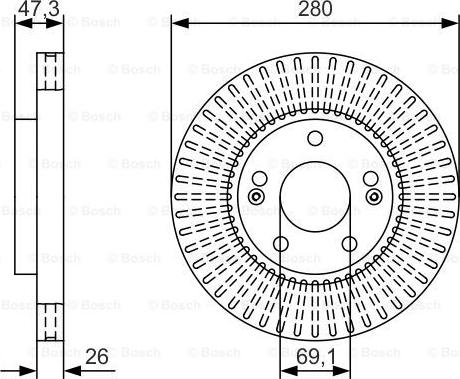 BOSCH 0 986 479 U10 - Discofreno autozon.pro