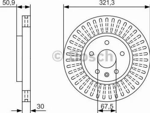 BOSCH 0 986 479 U11 - Discofreno autozon.pro