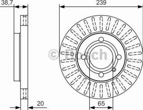 BOSCH 0 986 479 U13 - Discofreno autozon.pro