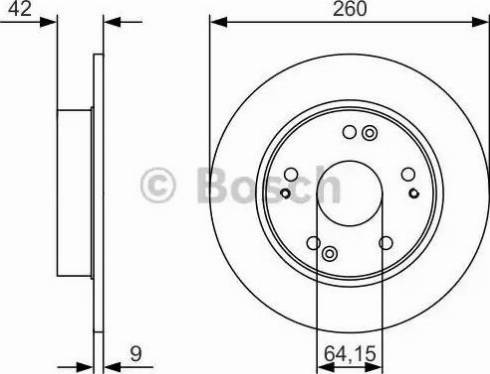 BOSCH 0 986 479 U85 - Discofreno autozon.pro