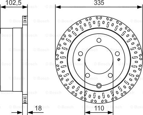 BOSCH 0 986 479 U32 - Discofreno autozon.pro