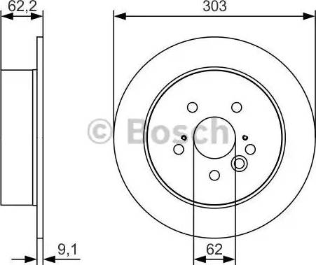 BOSCH 0 986 479 U28 - Discofreno autozon.pro