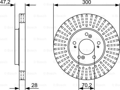 BOSCH 0 986 479 V58 - Discofreno autozon.pro