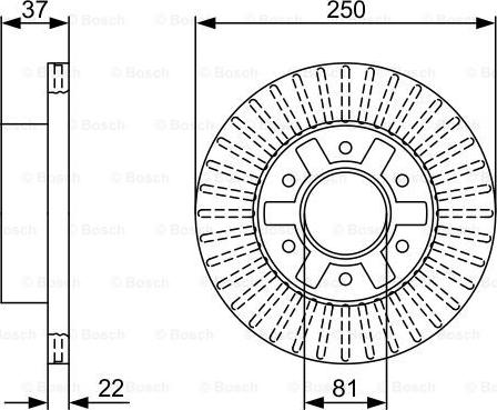 BOSCH 0 986 479 V66 - Discofreno autozon.pro