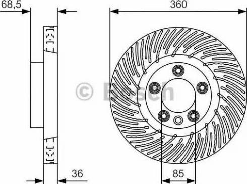 BOSCH 0 986 479 V13 - Discofreno autozon.pro