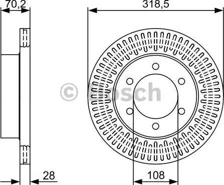 BOSCH 0 986 479 V72 - Discofreno autozon.pro