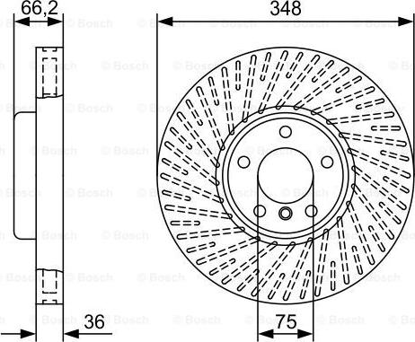 BOSCH 0 986 479 W19 - Discofreno autozon.pro