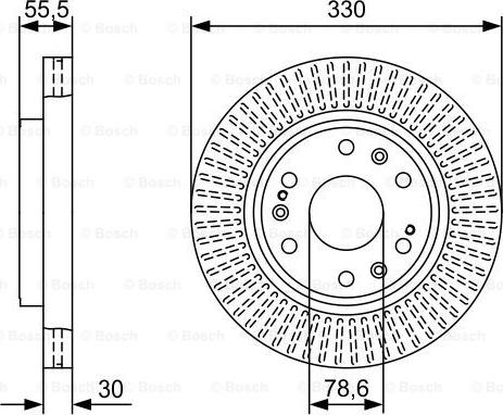 BOSCH 0 986 479 W30 - Discofreno autozon.pro