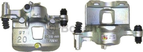 BOSCH 0 986 474 203 - Pinza freno autozon.pro