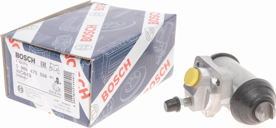 BOSCH 0 986 475 558 - Cilindretto freno autozon.pro