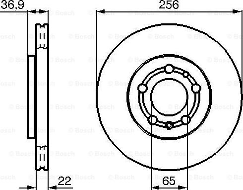 BOSCH 0 986 478 988 - Discofreno autozon.pro