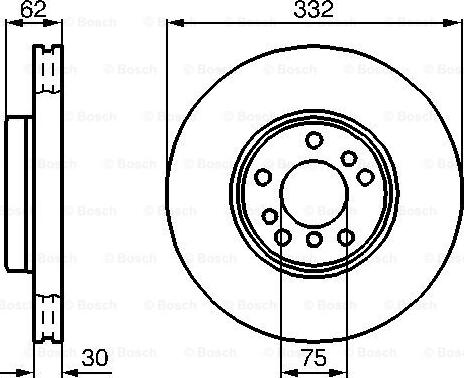 BOSCH 0 986 478 973 - Discofreno autozon.pro