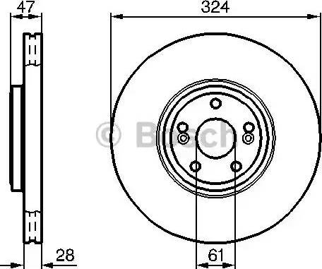 BOSCH 0 986 478 972 - Discofreno autozon.pro