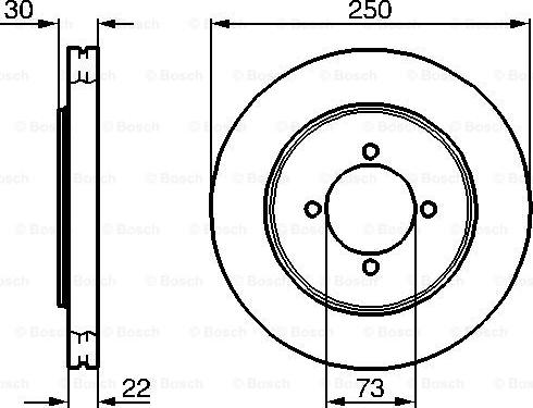 BOSCH 0 986 478 458 - Discofreno autozon.pro