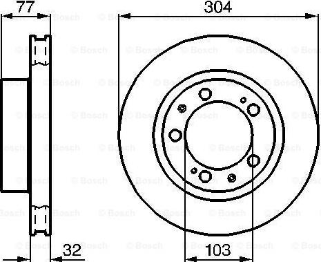 BOSCH 0 986 478 409 - Discofreno autozon.pro