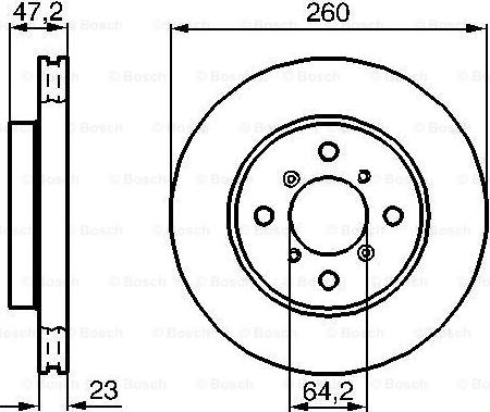 BOSCH 0 986 478 415 - Discofreno autozon.pro