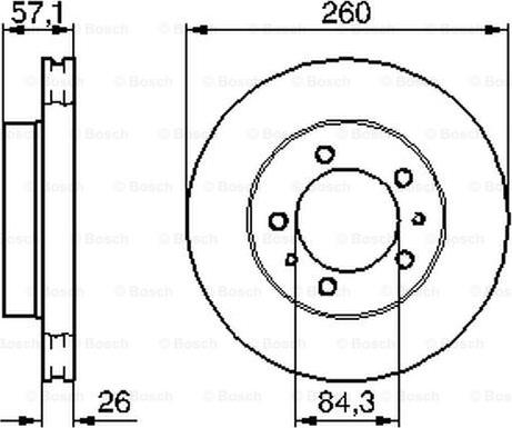 BOSCH 0 986 478 484 - Discofreno autozon.pro