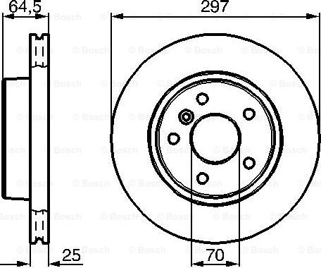 BOSCH 0 986 478 483 - Discofreno autozon.pro