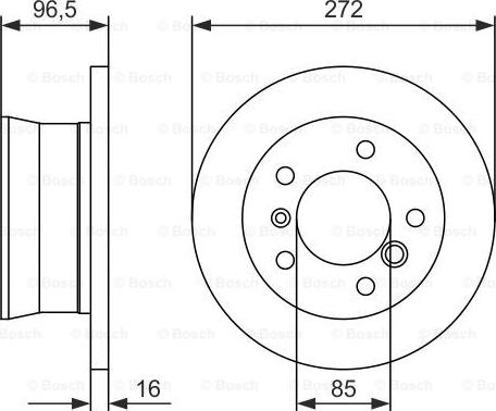 BOSCH 0 986 478 433 - Discofreno autozon.pro