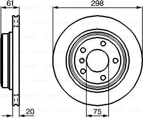 BOSCH 0 986 478 426 - Discofreno autozon.pro