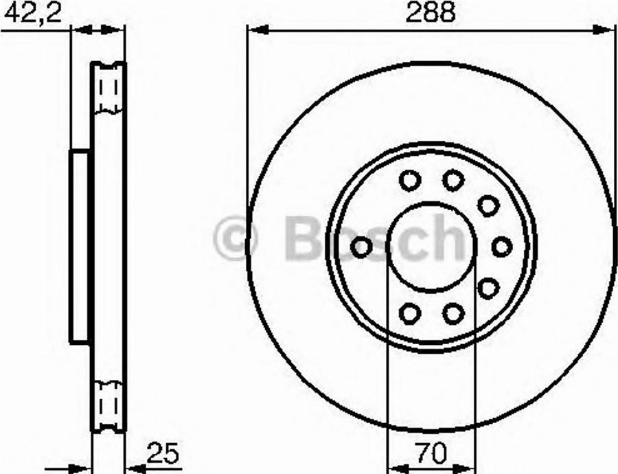 BOSCH 0 986 478 423 - Discofreno autozon.pro