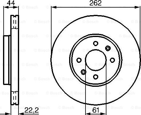 BOSCH 0 986 478 598 - Discofreno autozon.pro