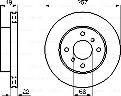 BOSCH 0 986 478 567 - Discofreno autozon.pro