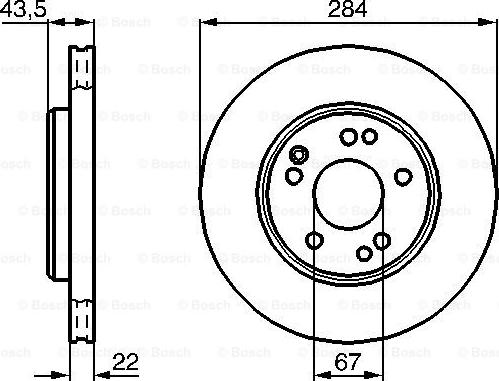 BOSCH 0 986 478 589 - Discofreno autozon.pro