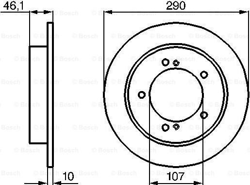 BOSCH 0 986 478 539 - Discofreno autozon.pro