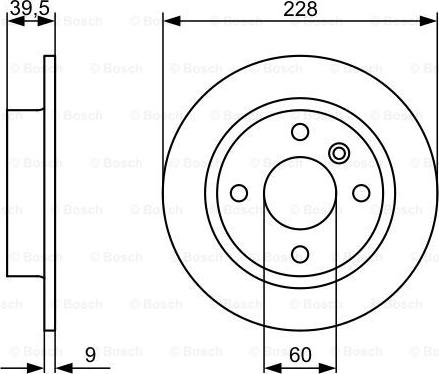 BOSCH 0 986 478 644 - Discofreno autozon.pro