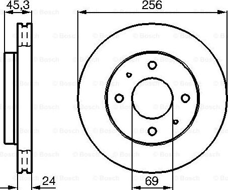 BOSCH 0 986 478 652 - Discofreno autozon.pro