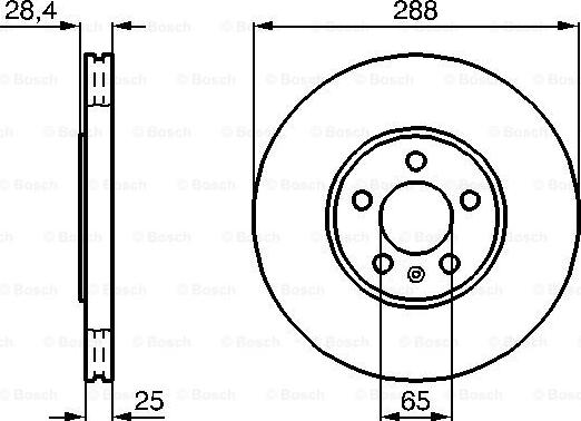 BOSCH 0 986 478 619 - Discofreno autozon.pro