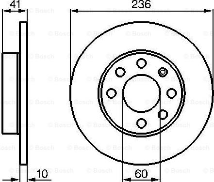 BOSCH 0 986 478 080 - Discofreno autozon.pro