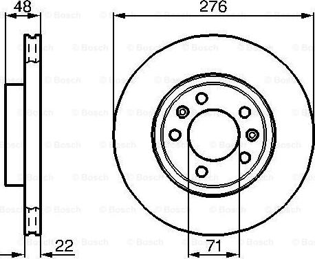 BOSCH 0 986 478 140 - Discofreno autozon.pro