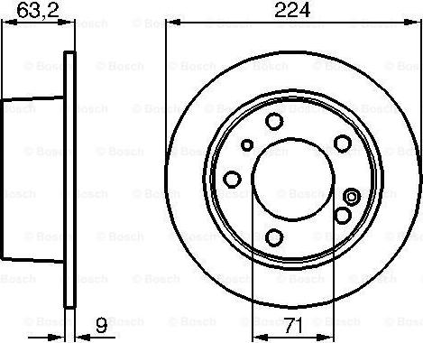 BOSCH 0 986 478 141 - Discofreno autozon.pro