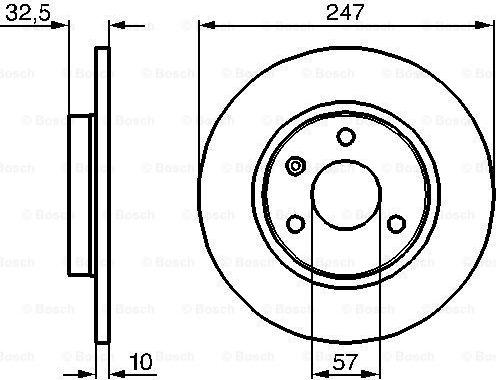 BOSCH 0 986 478 142 - Discofreno autozon.pro