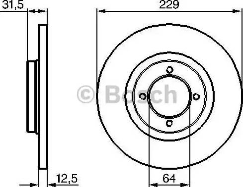 BOSCH 0 986 478 180 - Discofreno autozon.pro