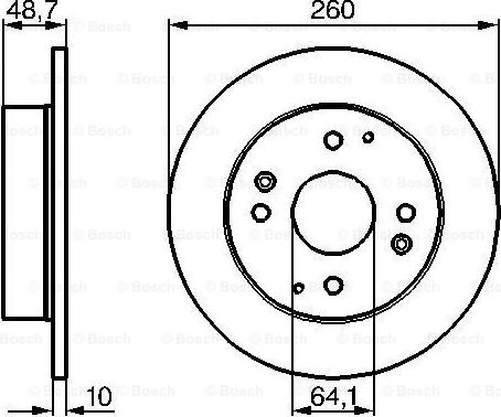 BOSCH 0 986 478 172 - Discofreno autozon.pro