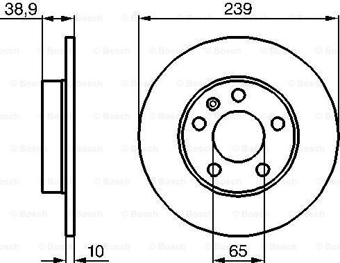 BOSCH 0 986 478 894 - Discofreno autozon.pro