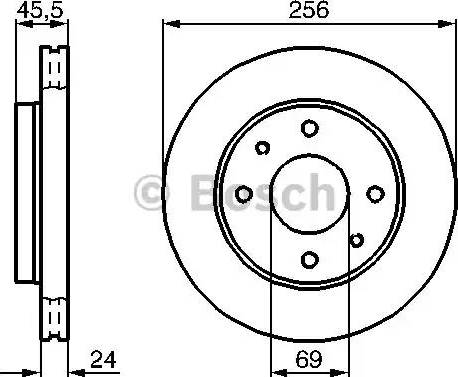 BOSCH 0 986 478 897 - Discofreno autozon.pro