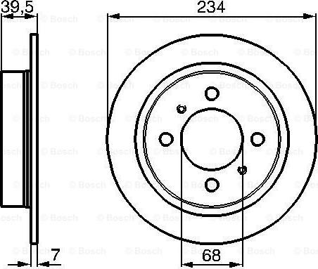 BOSCH 0 986 478 865 - Discofreno autozon.pro