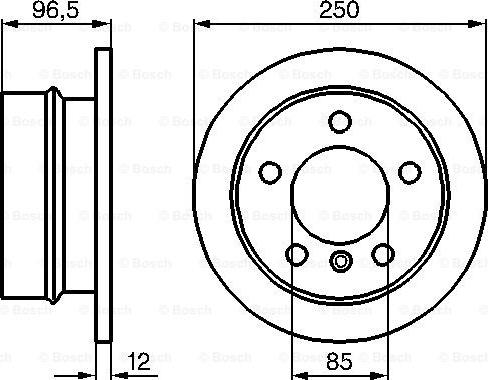 BOSCH 0 986 478 863 - Discofreno autozon.pro