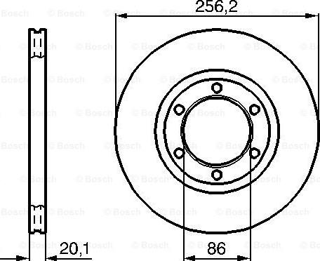 BOSCH 0 986 478 802 - Discofreno autozon.pro