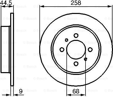 BOSCH 0 986 478 836 - Discofreno autozon.pro