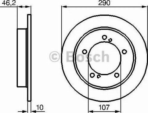 BOSCH 0 986 478 838 - Discofreno autozon.pro