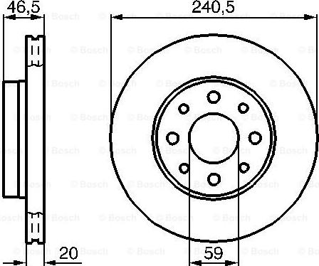 BOSCH 0 986 478 878 - Discofreno autozon.pro